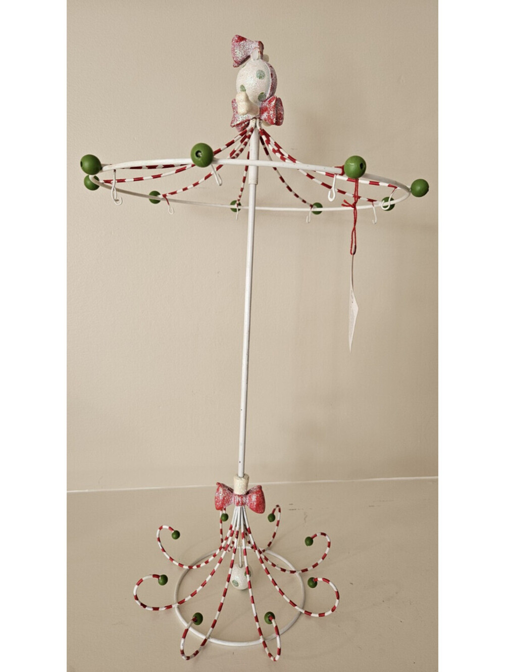Dept 56 Holiday Krinkles Dog Mini-Ornament Carousel Tree Patience Brewster -flaw